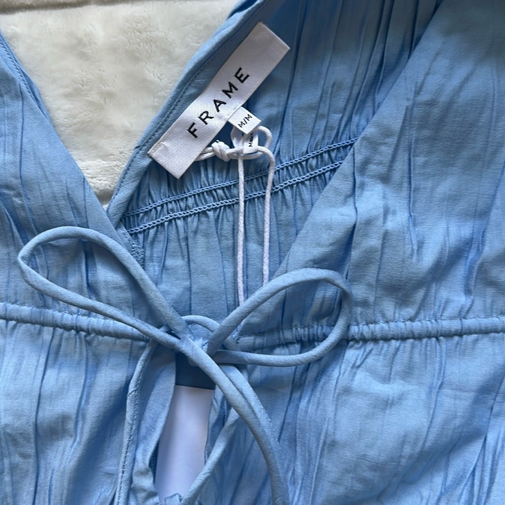 Frame Women's Blue Tank Top - Picture 2 of 3